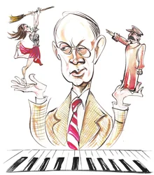 Caricature de Sergueï Prokofiev